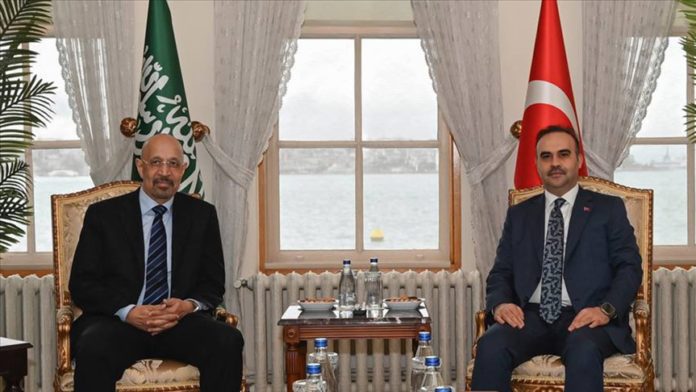 Bakan Kacır, Suudi Arabistan Yatırım Bakanı Al-Falih